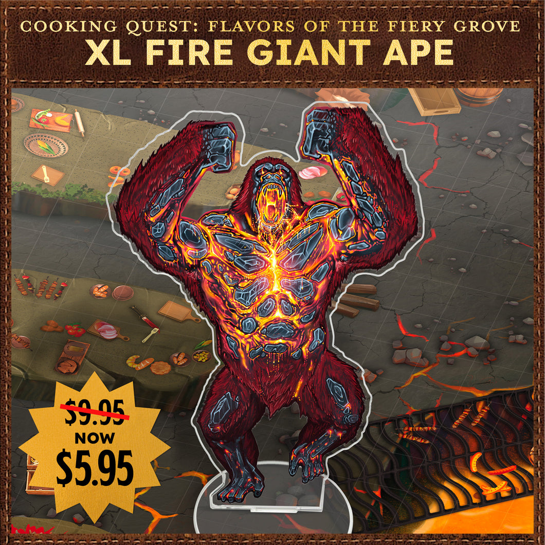 Flavors of the Fiery Grove - XL Fire Ape