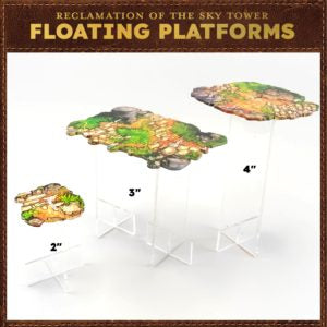Reclamation of the Sky Tower - Floating Platforms Terrain